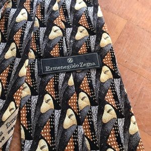 Zegna silk tie